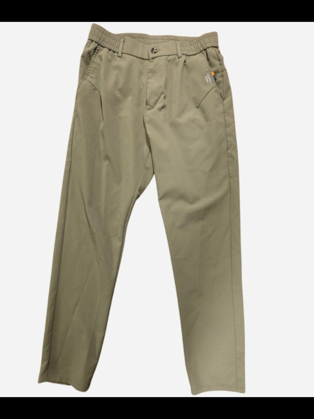 Men's Olive Green Performance Pants Size 34